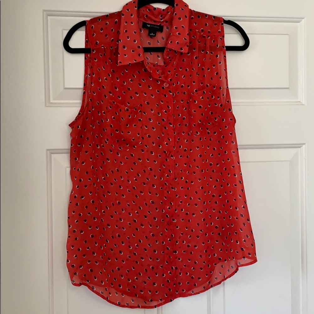 Casual button up blouse